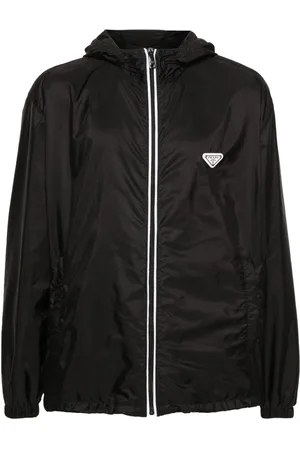Prada Giacca Re-Nylon con cappuccio
