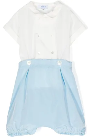 SIOLA Set shorts e camicia doppiopetto