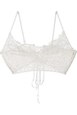 Kiki de Montparnasse Reggiseno semi trasparente