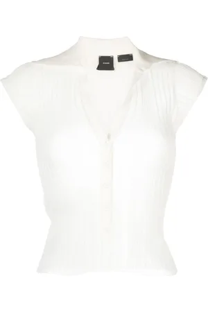Pinko Blusa stile polo a coste