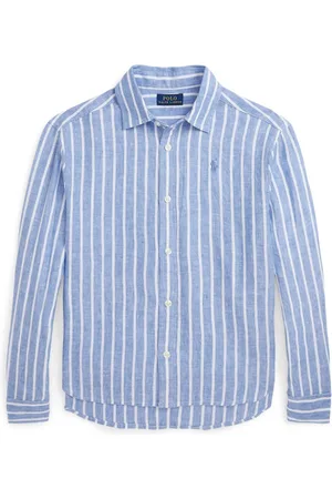 Ralph Lauren Camicia a righe con ricamo