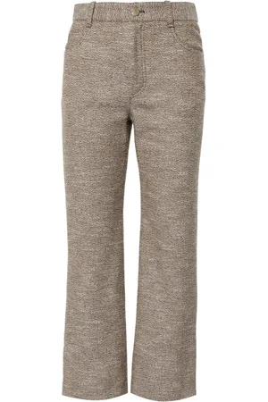 Chloé Pantaloni crop svasati