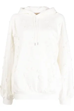 Elie saab Felpa con ricamo