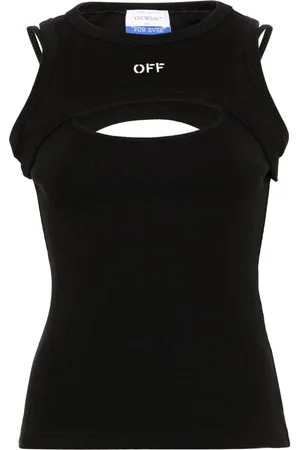 OFF-WHITE Top con ricamo