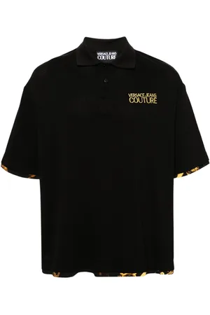 VERSACE Polo con ricamo