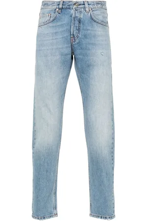 ELEVENTY Jeans affusolati con effetto vissuto