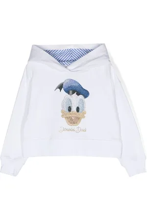 MONNALISA Felpa con cappuccio e stampa grafica