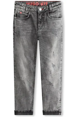 HUGO BOSS Jeans dritti a vita media