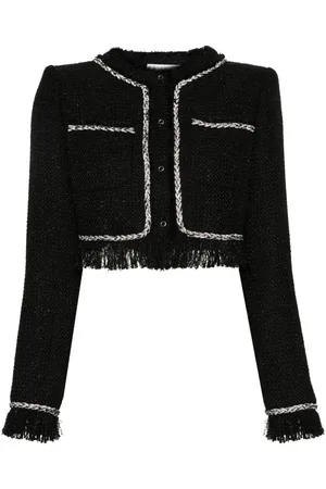 GIUSEPPE DI MORABITO Giacca bouclé crop