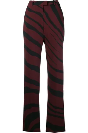 Roberto Cavalli Pantaloni con stampa macro Zebra