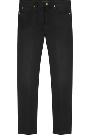 VERSACE Jeans slim con ricamo