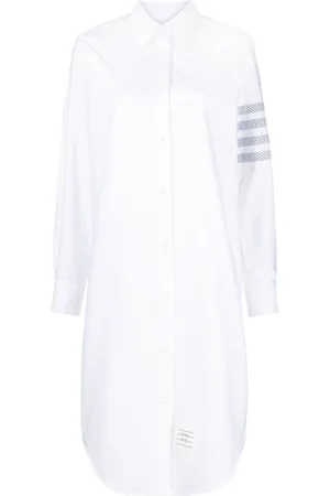 Thom Browne Chemisier con dettaglio a 4 righe