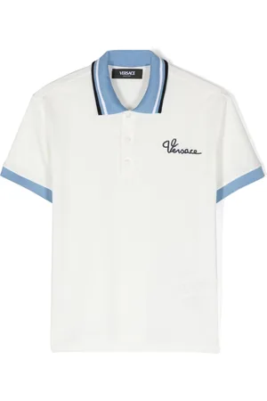 VERSACE Polo con ricamo