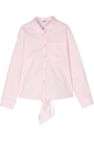Msgm Camicia con ricamo