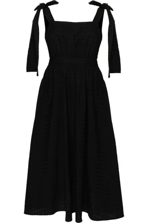Msgm Abito midi con fiocco