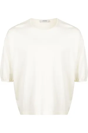 LEMAIRE T-shirt con maniche a spalla bassa