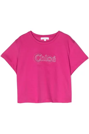 Chloé T-shirt con ricamo