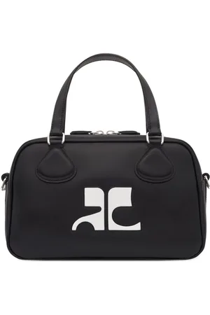 Courrèges Borsa Reedition Bowling in pelle