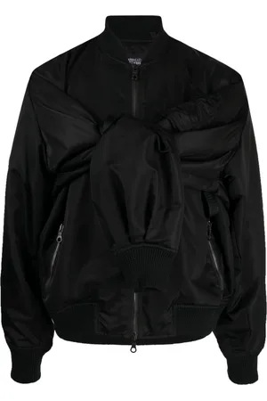 MOSTLY HEARD RARELY SEEN Logo-embroidered panelled jacket