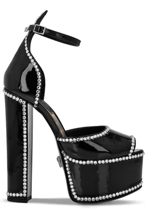 Philipp Plein Sandali con cristalli
