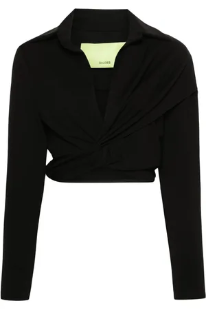 GAUGE81 Camicia crop Vallera