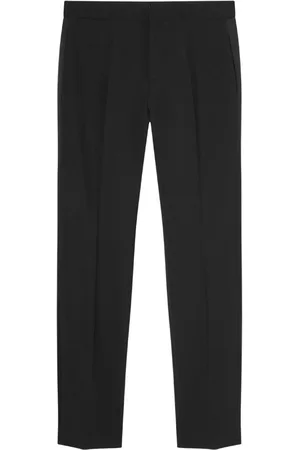 VERSACE Chino affusolati con applicazione logo