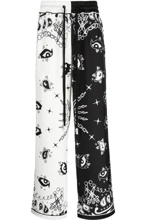 HACULLA Pantaloni dritti con stampa paisley