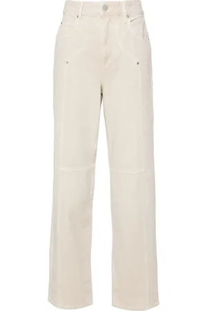 Marant Etoile Jeans dritti Valeria a vita alta