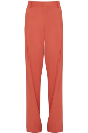 Victoria Beckham Pantaloni a gamba ampia con pieghe