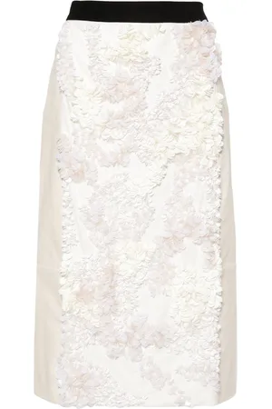Plan C Gonna midi con paillettes