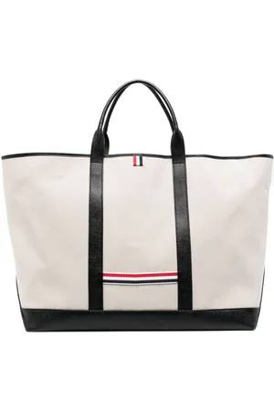 Thom Browne Borsa tote con banda RWB