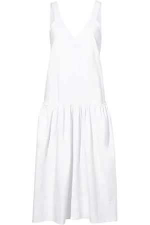 Proenza Schouler Abito midi Sasha con scollo a V