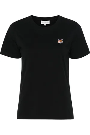 Maison Kitsuné T-shirt con applicazione Fox