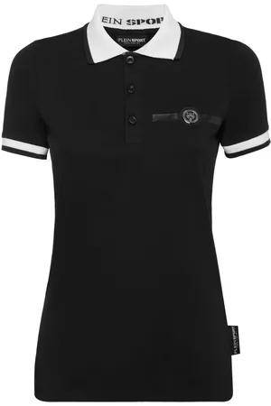 Philipp Plein Polo con applicazione
