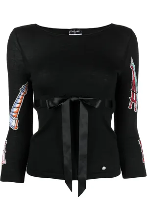 CHANEL Maglione con nastro
