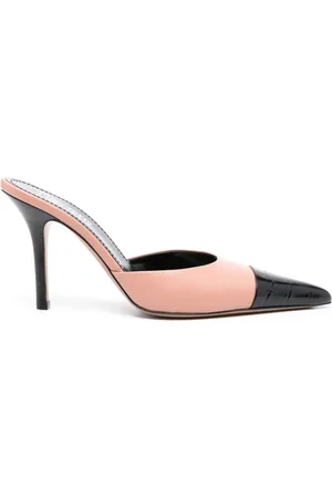 PARIS TEXAS Mules bicolore 90mm