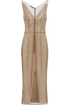 Prada Abito midi con paillettes