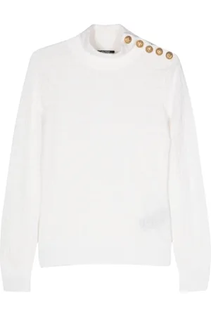 Balmain Maglione con monogramma PB