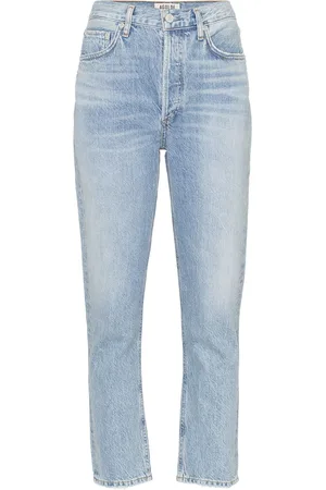 AGOLDE Jeans crop a vita alta