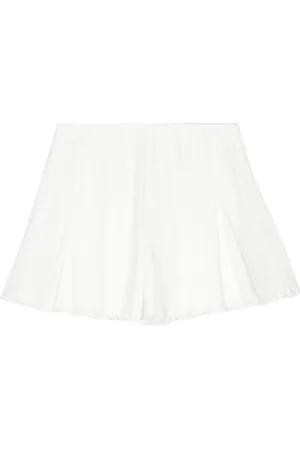 Lanvin Shorts a vita alta con pieghe