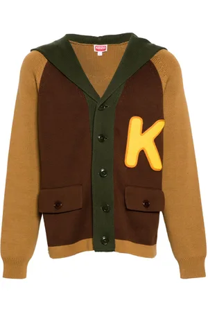 Kenzo Cardigan con design color-block