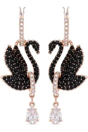Swarovski Orecchini Swan pendenti