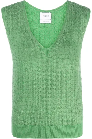 Barrie Top smanicato con scollo a V