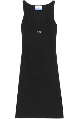 OFF-WHITE Abito corto con ricamo