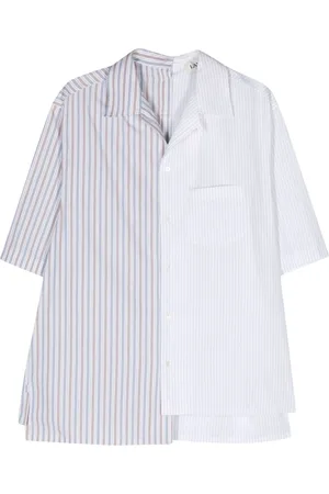 Lanvin Camicia asimmetrica a righe