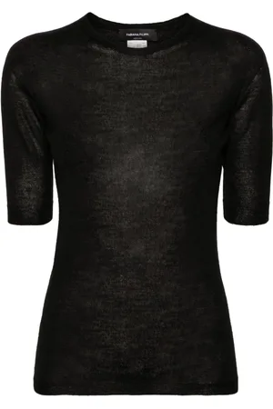 Fabiana Filippi T-shirt in maglia fine