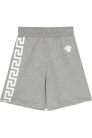 VERSACE Shorts Greca con stampa