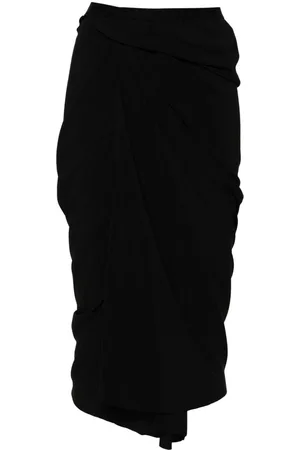 Rick Owens Gonna midi asimmetrica