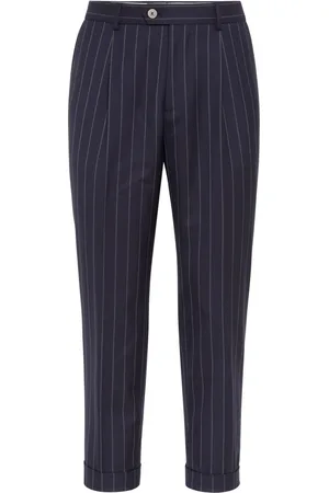Brunello Cucinelli Pantaloni a righe