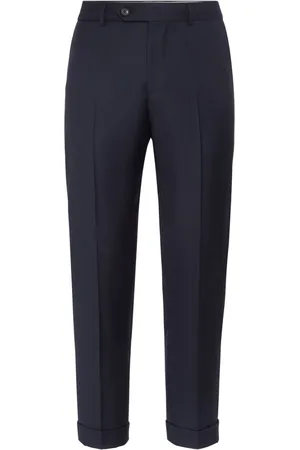 Brunello Cucinelli Pantaloni sartoriali a vita media
